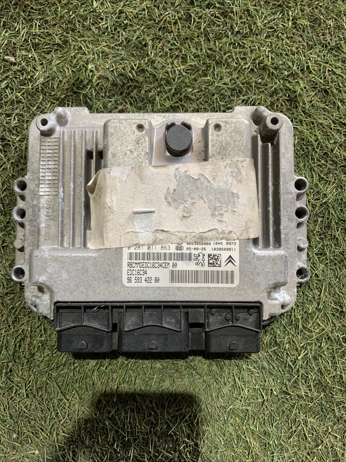 CENTRALINA MOTORE CITROEN C4 Berlina Diesel 1.6 HDI (04 08) 9659342280