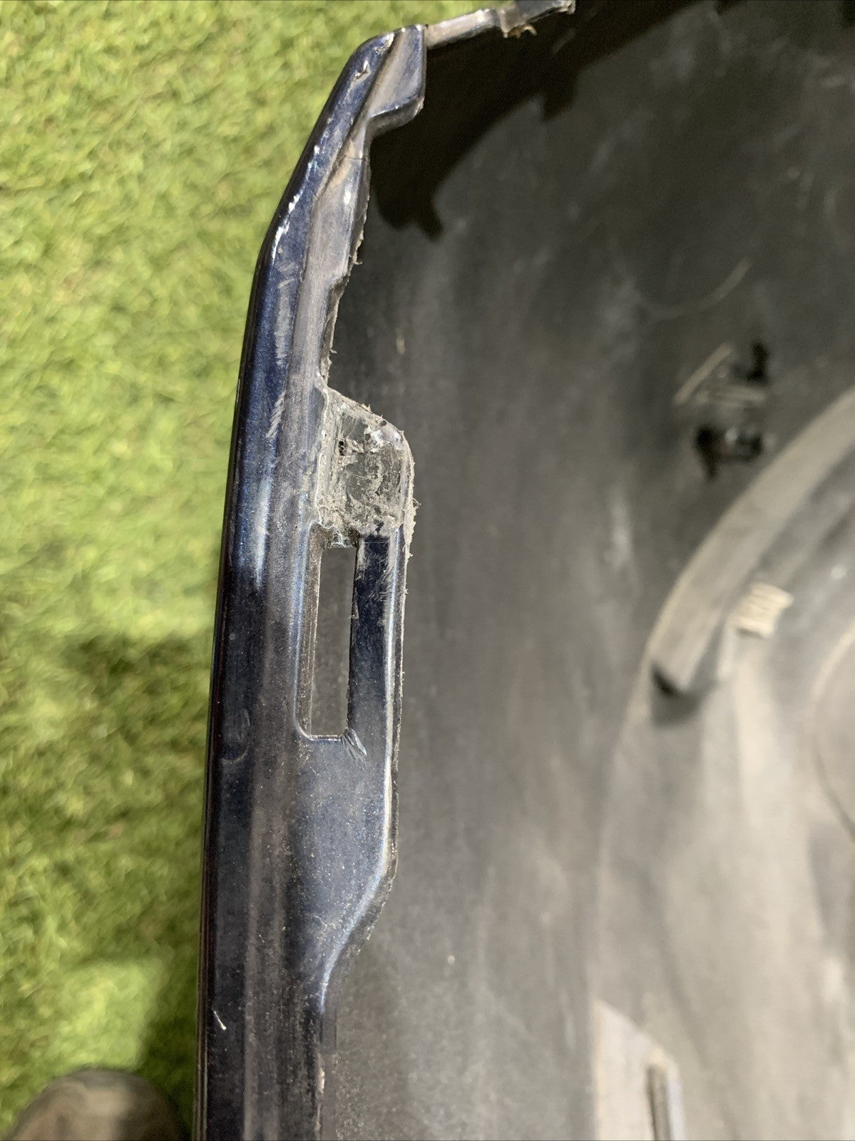 PARAURTI POSTERIORE CON SENSORI DI PARCHEG BMW SERIE 5 E60 2003/2010 BLU SCURO