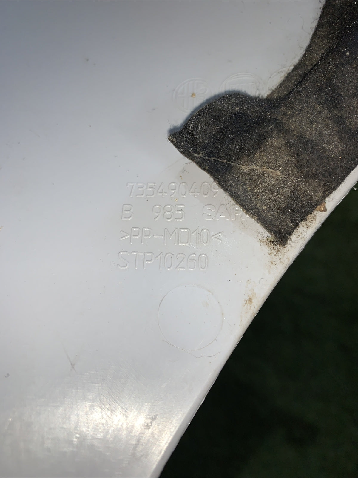 MODANATURA ANT SX FIAT PANDA (312) B988, 735490409 (2)