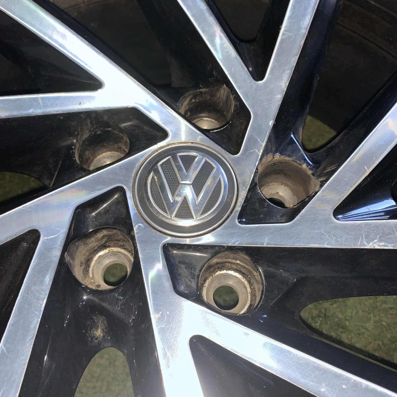 Cerchio Spielberg 19 "Taglio Diamante Originale Golf 7 5G0601025DB/8.0JX19H2ET50