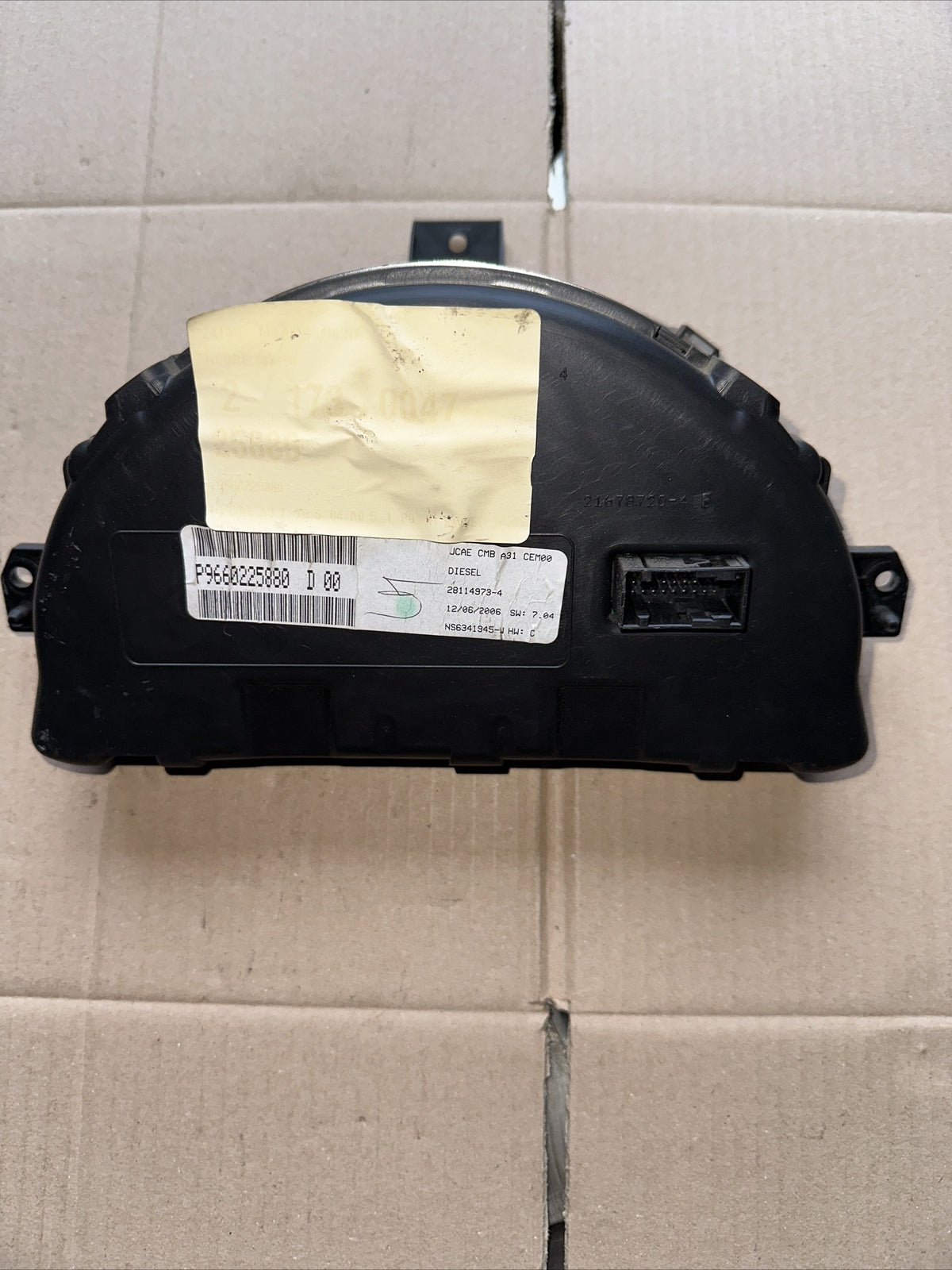 P9660225880 QUADRO STRUMENTI CITROEN C2 1° Serie  2004 1400