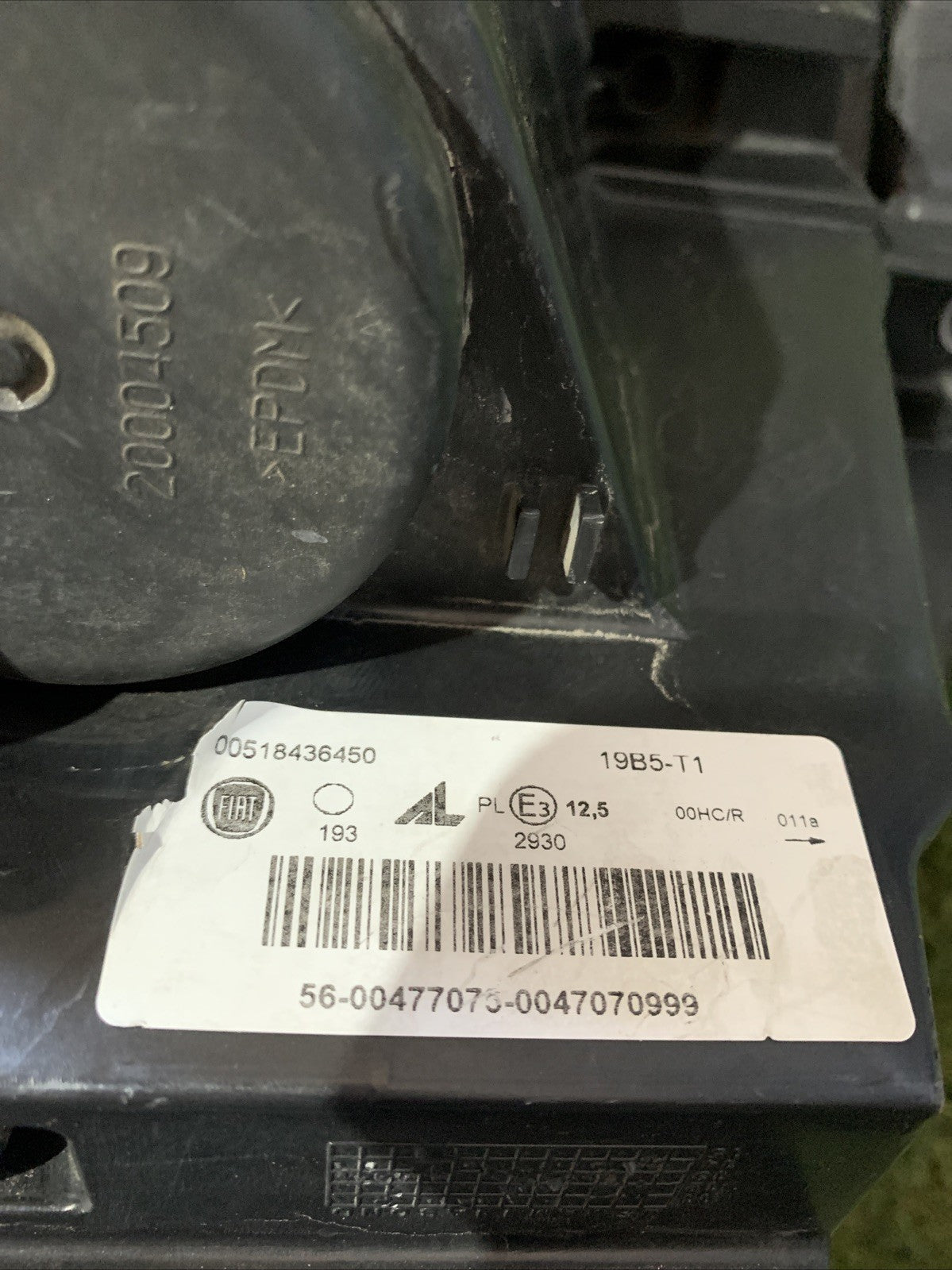 MUSATA COMPLETA CON KIT AIRBAG FIAT PANDA 3 SERIE 1.2 BENZINA