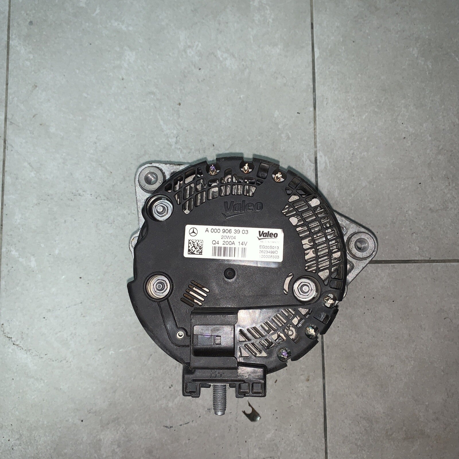ALTERNATORE MERCEDES CLASSE A 200 A0009063903