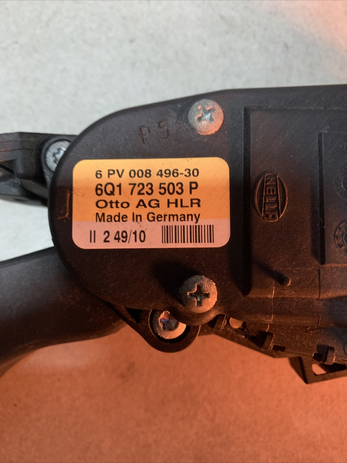 pedale acceleratore Volkswagen polo 6R 1.6 6Q1723503P