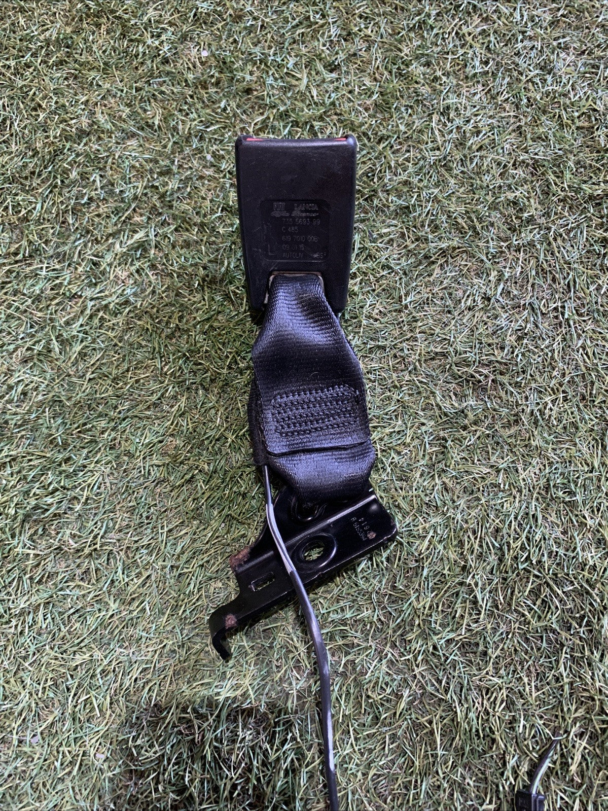 AGGANCIO CINTURA DI SICUREZZA POST SX FIAT PANDA 3 (312), B4231, 735569399