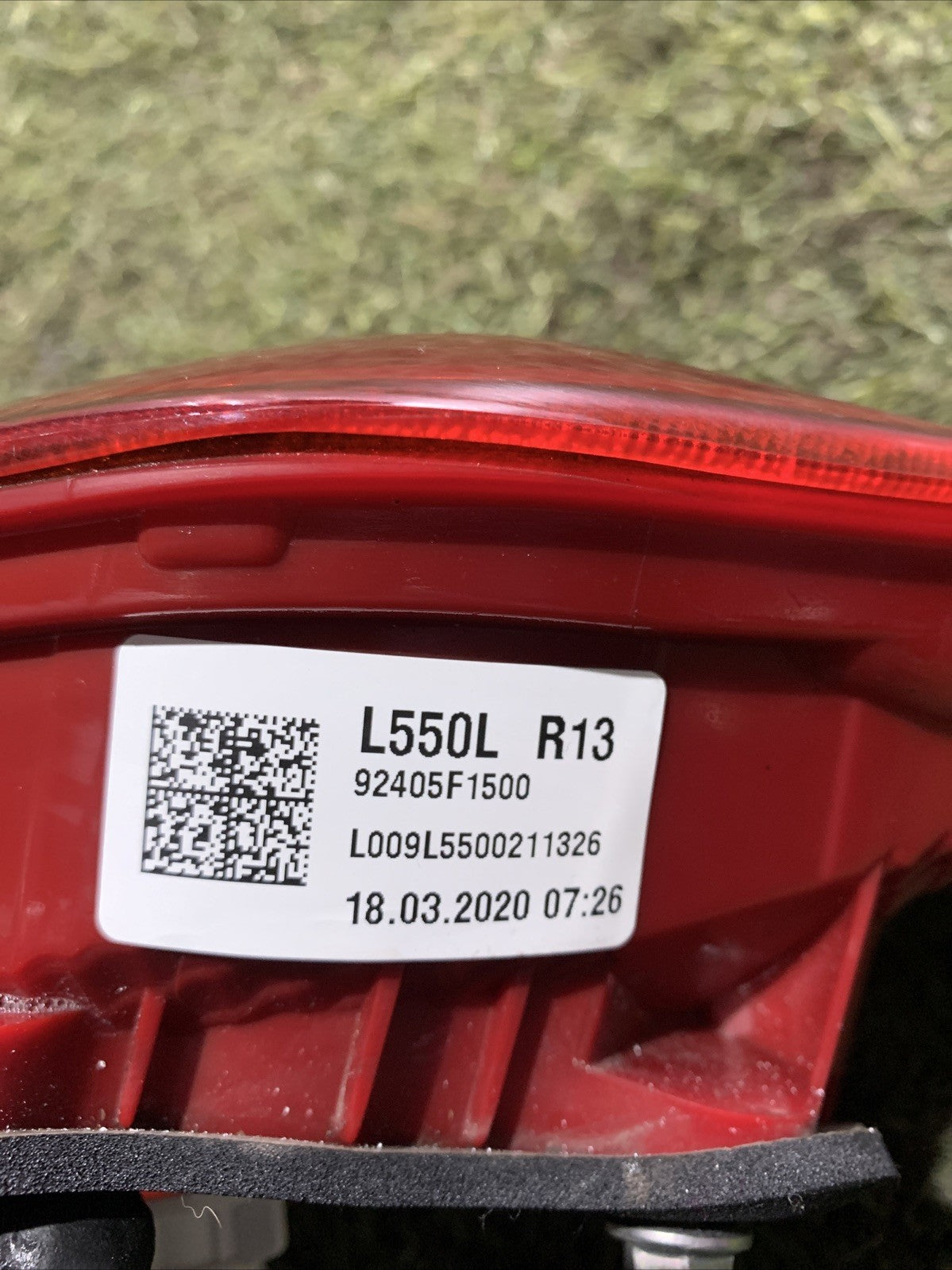 FANALE STOP POSTERIORE INTERNO SINISTRO KIA SPORTAGE 92405F1500 16-22