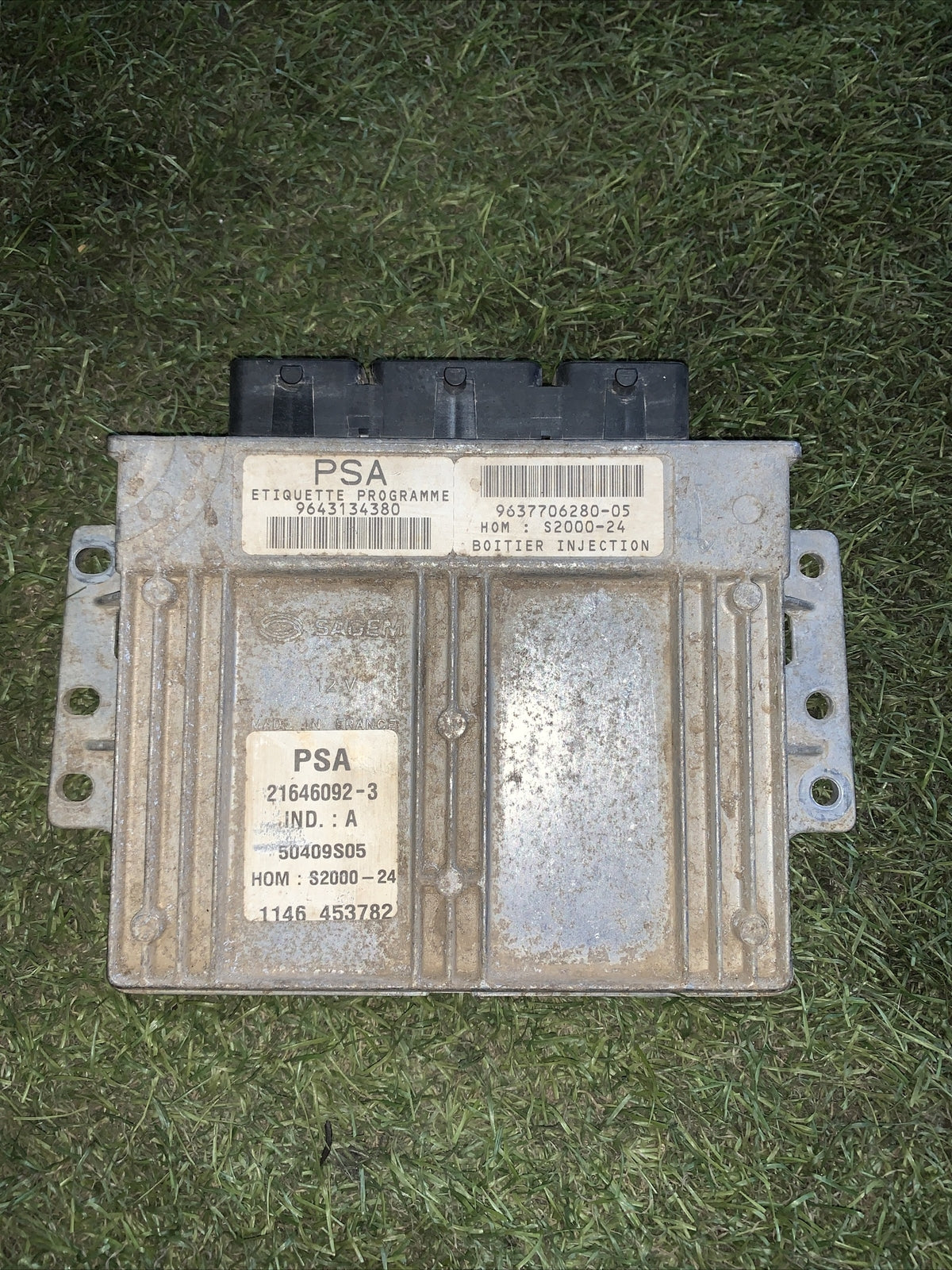 Centralina Motore Citroen Berlingò Benzina 21646092-3