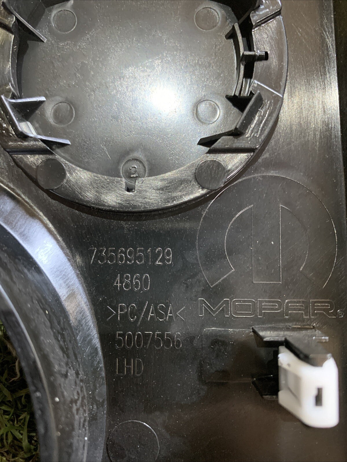 MODANATURA RIVESTIMENTO CONSOLE CENTRALE FIAT 500X (334) 2014-, 735695129