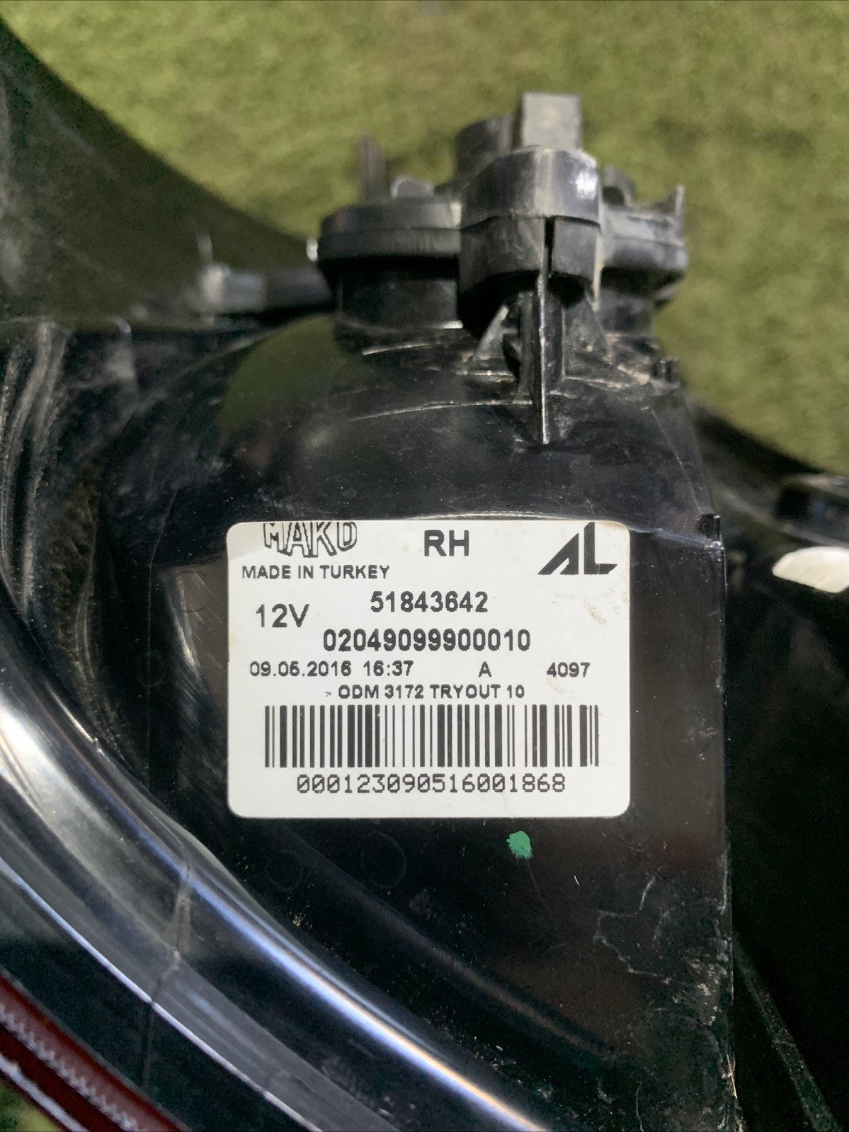 STOP FANALE POSTERIORE DESTRO PER FIAT Panda 3° Serie 51843642 (12>)