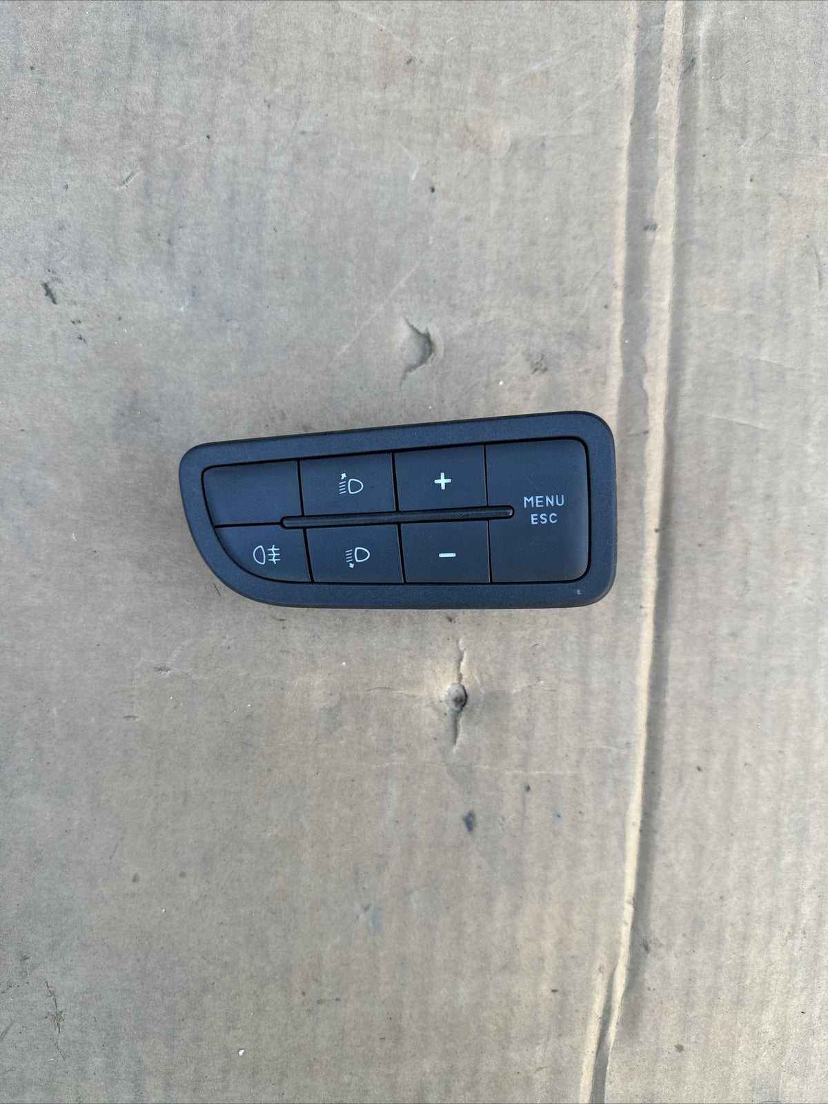 PULSANTIERA MENÚ, REGOLAZIONE FARI, FENDINEBBIA  FIAT PUNTO EVO/ GRANDE PUNTO...