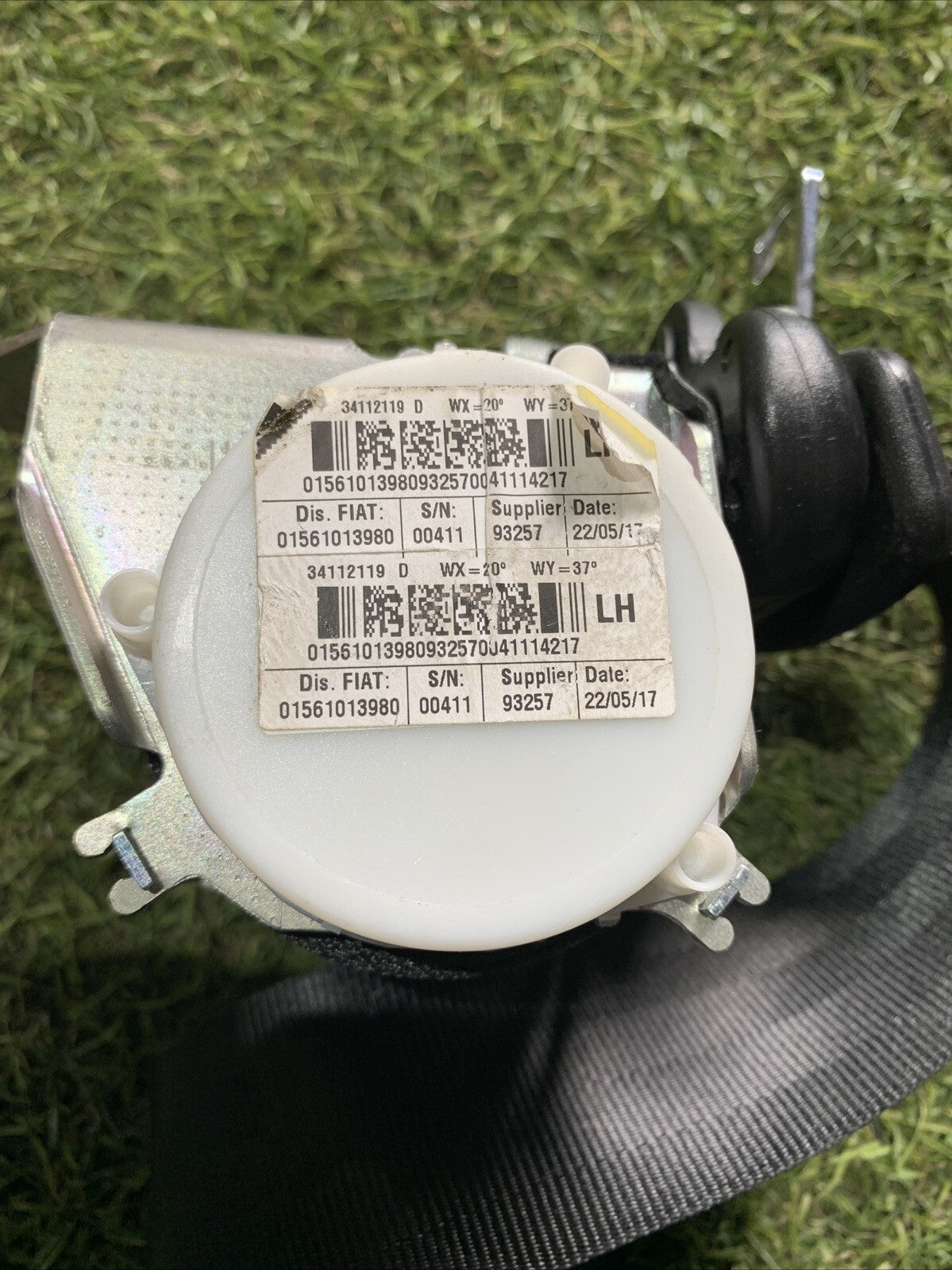 CINTURA DI SICUREZZA POSTERIORE SINISTRA ALFA ROMEO GIULIETTA 2018 01561013980