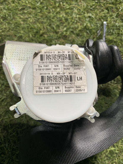 CINTURA DI SICUREZZA POSTERIORE SINISTRA ALFA ROMEO GIULIETTA 2018 01561013980