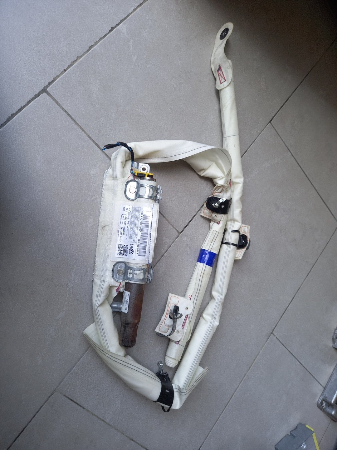 5K6880741F AIRBAG A TENDINA LATERALE SINISTRO VOLKSWAGEN Golf 6 