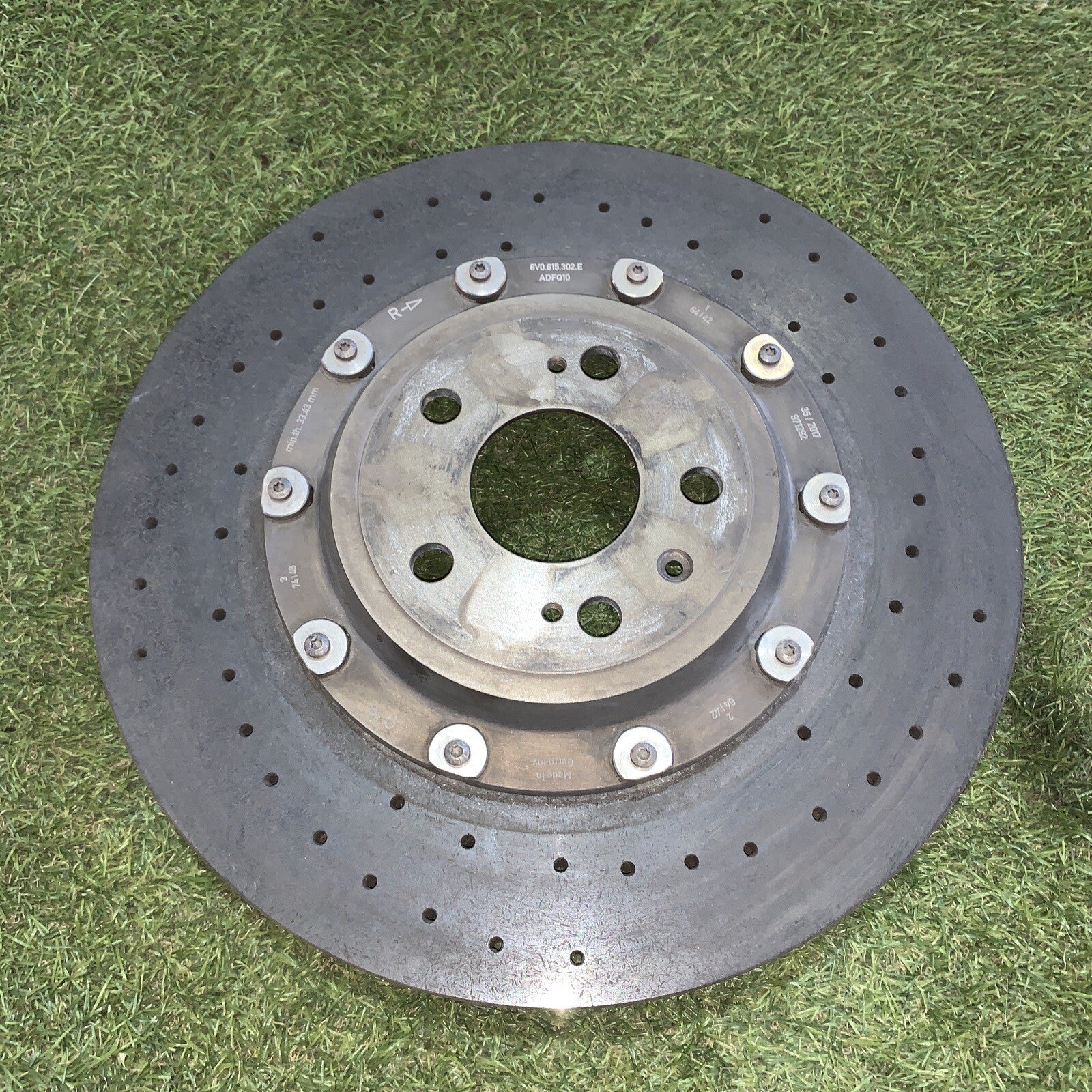 Disco In Carbo ceramica Audi Rsq3-Rs3 Anteriore Destro 8V0615302E