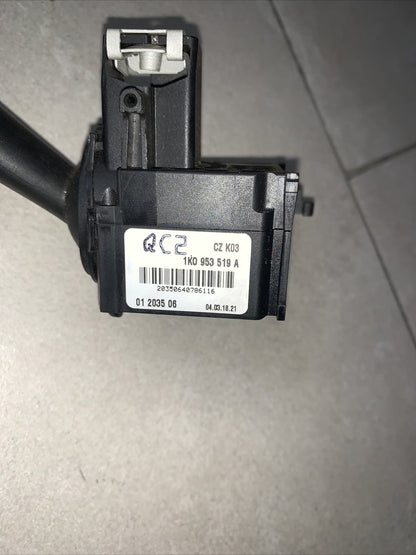 1K0953519A COMANDO TERGICRISTALLO LEVA DEVIOTERGI AUDI = SEAT = SKODA = VW 