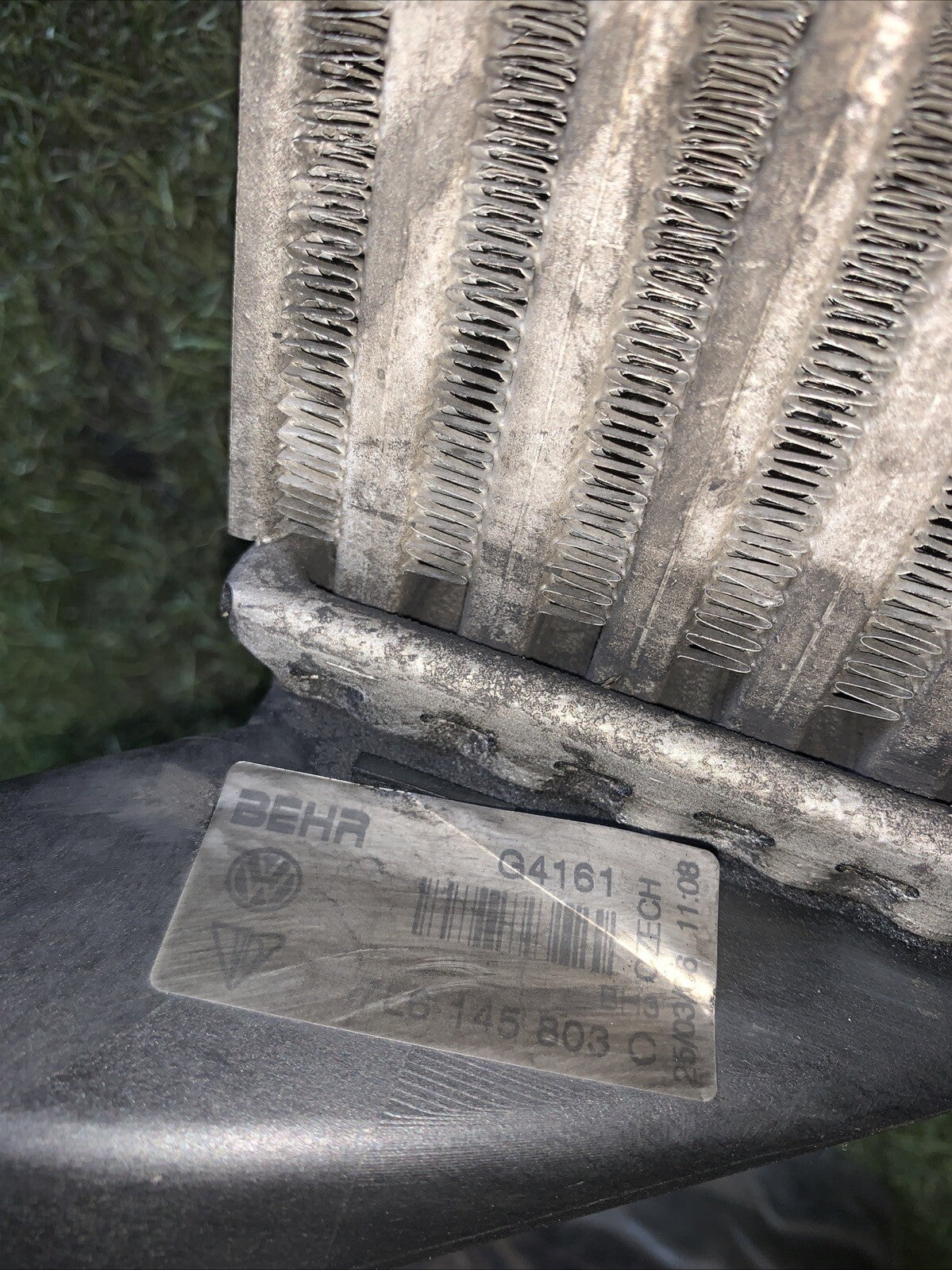 Radiatore Intercooler Audi Q7 2006 3.0 Diesel 7L6145803C