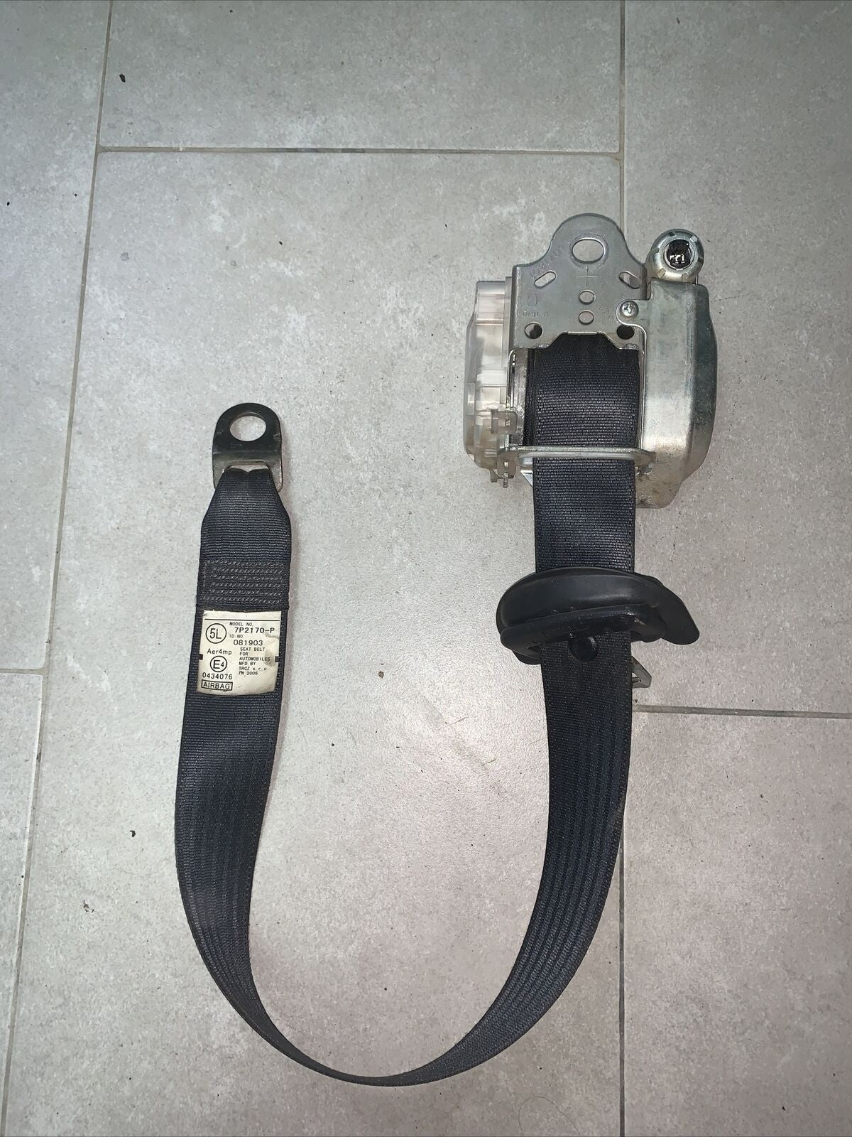 CINTURA DI SICUREZZA ANTERIORE SINISTRA TOYOTA AYGO 2005-2014 7P2170-P