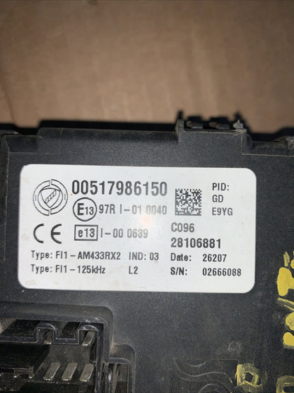 00517986150 CENTRALINA PORTA FUSIBILI FIAT Grande Punto 2° Serie 1300 Diesel
