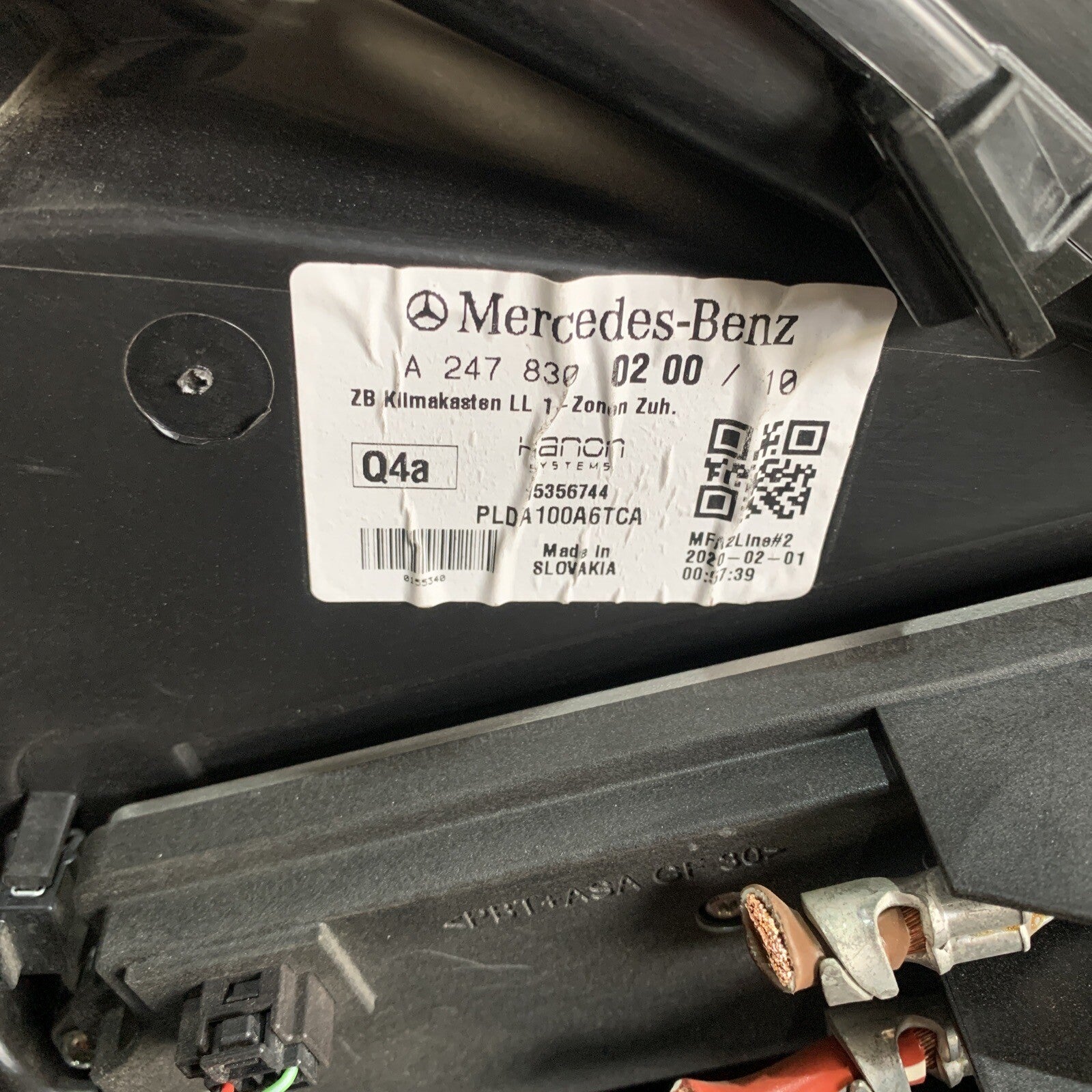 Gruppo Completo Stufa Mercedes Classe A 2020 W177 A2478300200