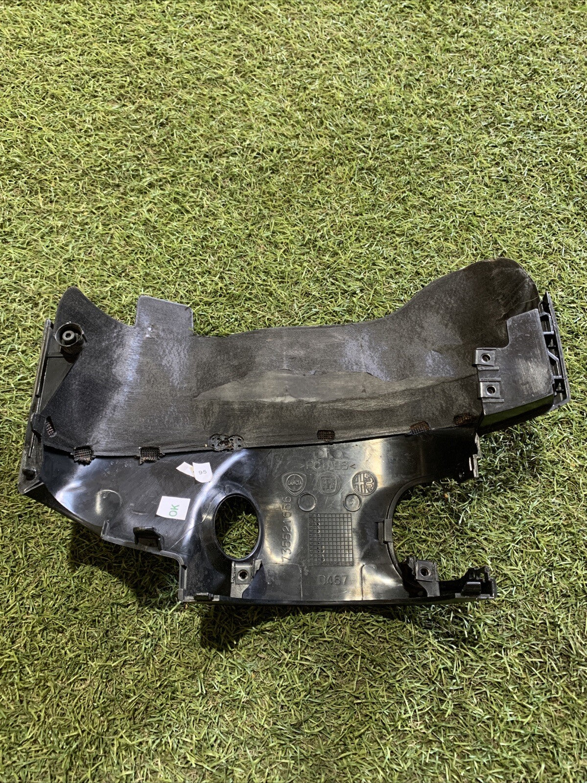 735521656 Modanatura Rivestimento Superiore Piantone Sterzo Fiat 500 L 2012