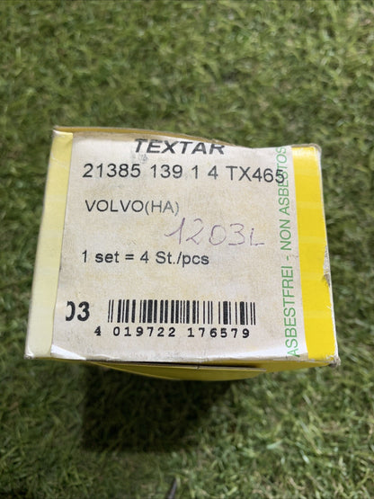 PASTIGLIE FRENI POSTERIORI TEXTAR ADATTE PER VOLVO 740 940 S70 90 V70 V90 XC70