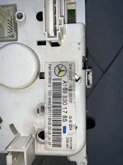 Centralina Comando Clima A1698301785 MERCEDES Classe B T245 180 CDI 2010 5P