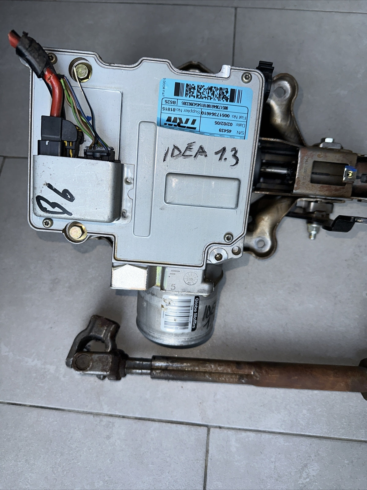 PIANTONE STERZO SERVOSTERZO ELETTRICO CITY FIAT IDEA LANCIA MUSA 00517364610