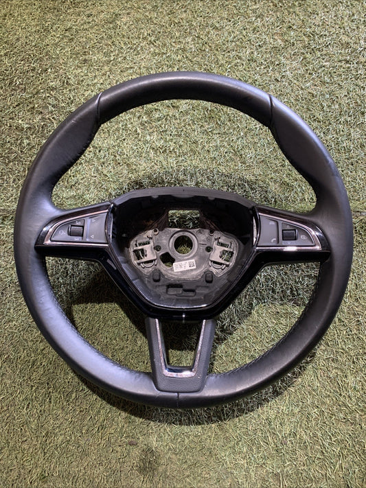 Volante In Pelle Multifunzione Skoda Fabia 2017 3V0419091L