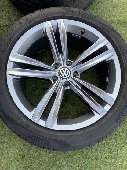 Cerchi In Lega Da 19 Con Gomme Volkswagen Tiguan Dal 2016 R Line 5NA601025E