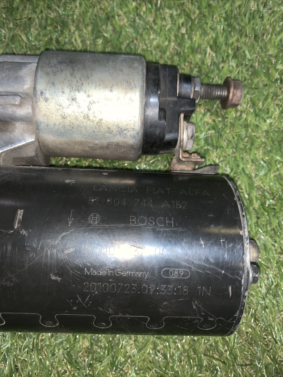 MOTORINO AVVIAMENTO BOSCH 51804744A152 FIAT PANDA 1.2 BENZINA ANNO 2012 A 2018