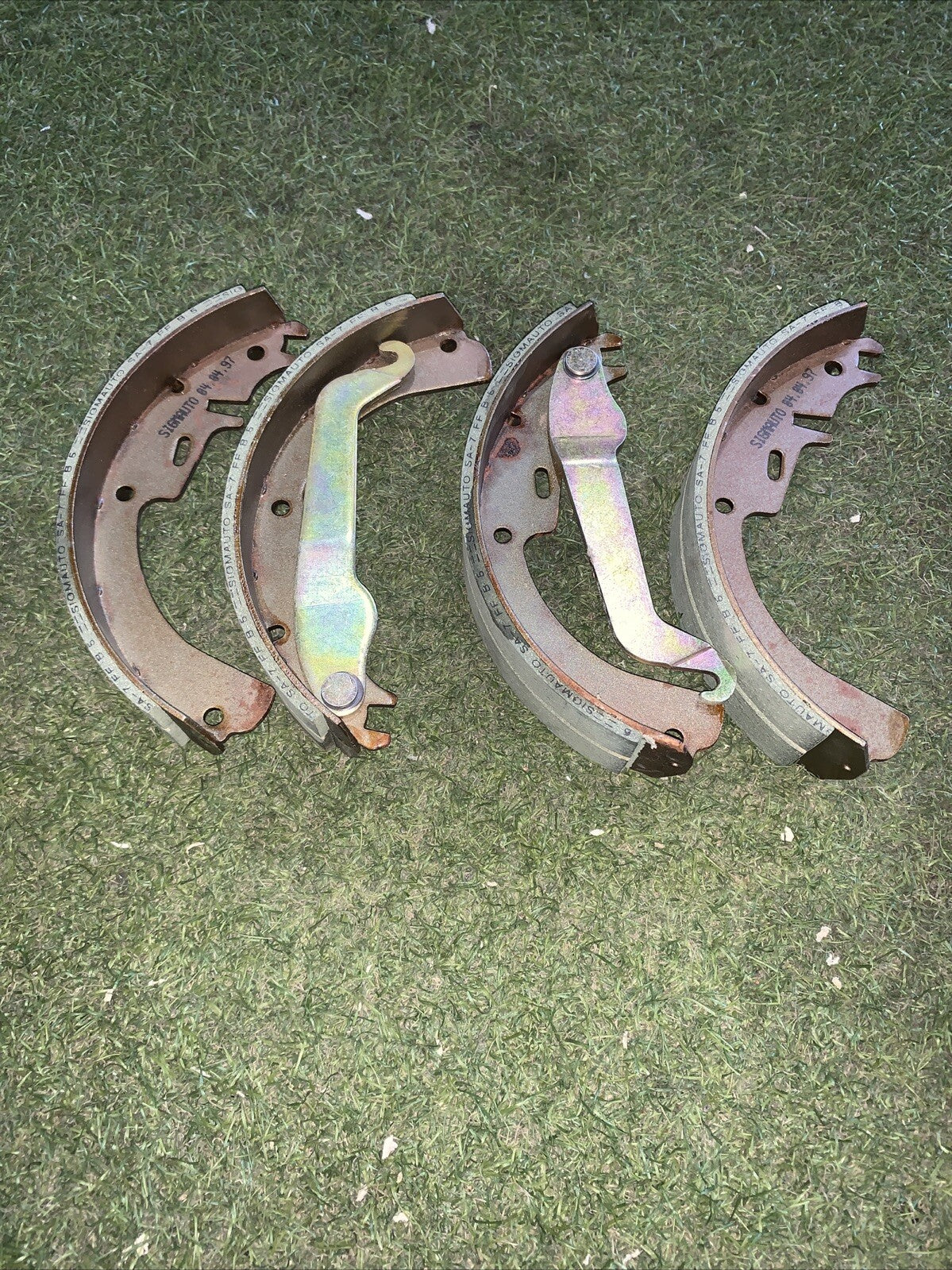 4 Ganasce freno Opel GT Kadett B 1900 rally Ascona Manta Olympia posteriori