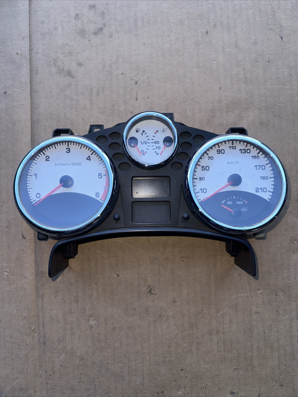 A2C53065549 QUADRO STRUMENTI PEUGEOT 207 2° Serie 1600 Diesel 8HZ (2009)  589321