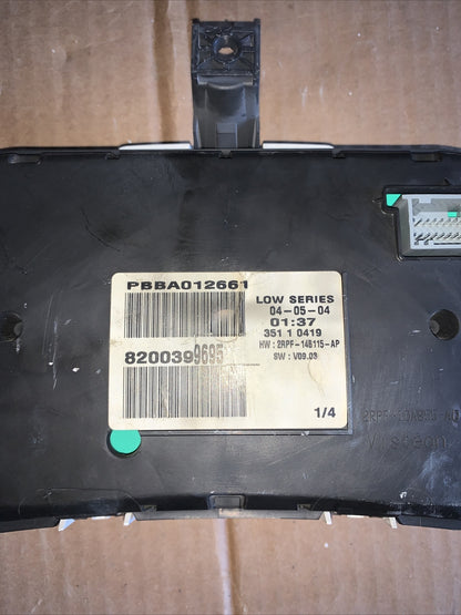 8200399695 QUADRO STRUMENTI CONTACHILOMETRI RENAULT MEGANE 1.5 D 74KW 5P 5M (200