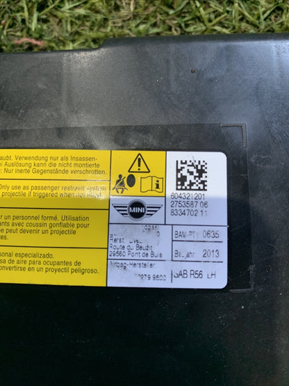 AIRBAG SEDILE SINISTRO PER MINI MINI ONE R56 2013 604321401