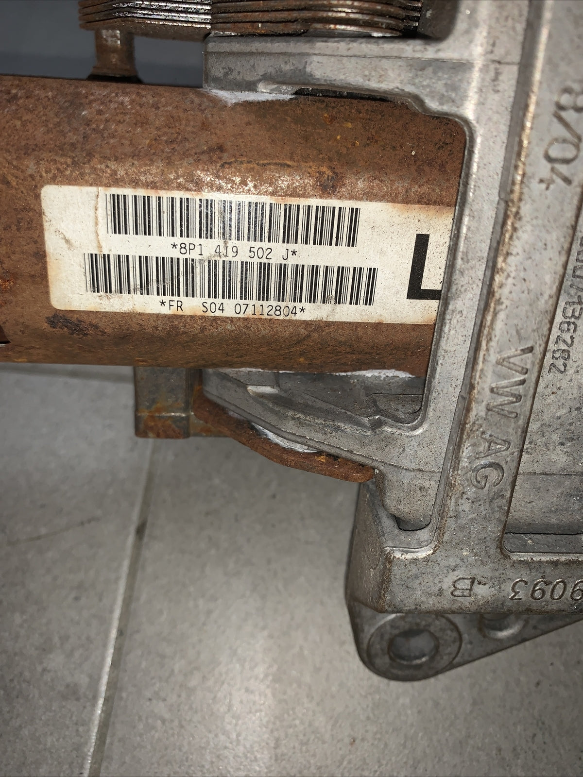 PIANTONE STERZO AUDI A3 Sportback Serie (8PA) 8P1419502J