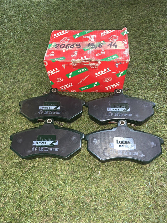 PASTICCHE PASTIGLIE FRENO ANTERIORI PER VOLKSWAGEN GOLF PASSAT AUDI 80