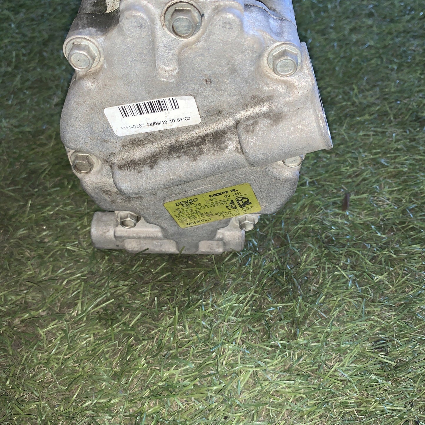 COMPRESSORE A/C FIAT Panda 3° Serie 000520604610 1.2 Benzina (2)