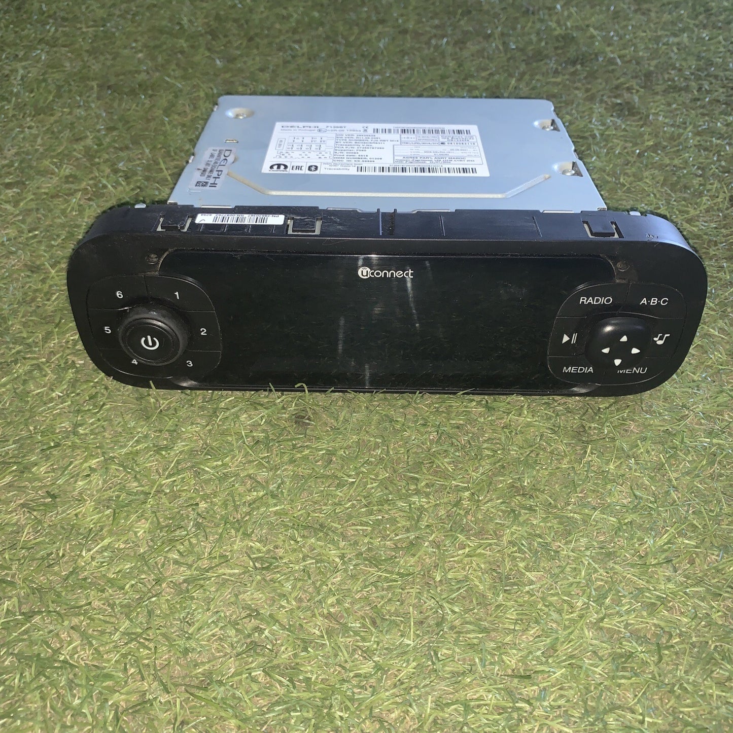 07356787260 RADIO STEREO AUTORADIO BLUETOOTH FIAT NEW PANDA 319 (2)