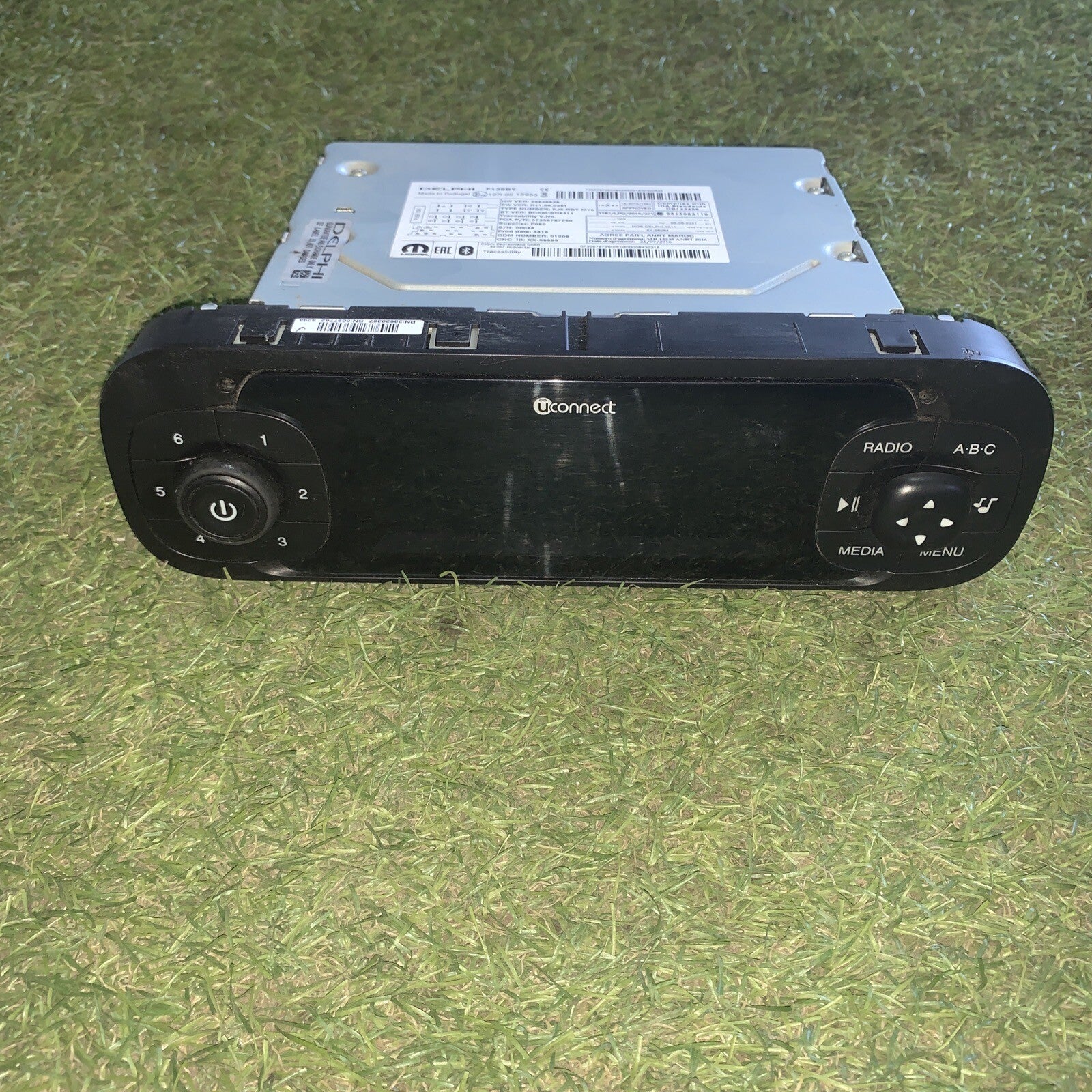 07356787260 RADIO STEREO AUTORADIO BLUETOOTH FIAT NEW PANDA 319 (2)