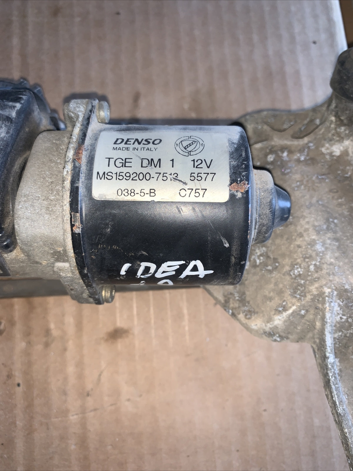 Ms1592007513 MOTORINO TERGI ANT COMPLETO DI TANDEM FIAT Idea 2° Serie