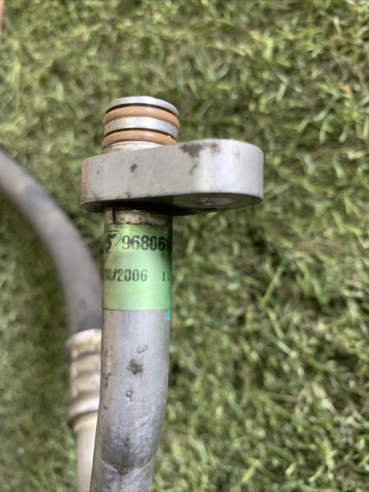 9680614680 TUBO CONDOTTO ARIA CONDIZIONATA A/C PEUGEOT 207 1.4 D