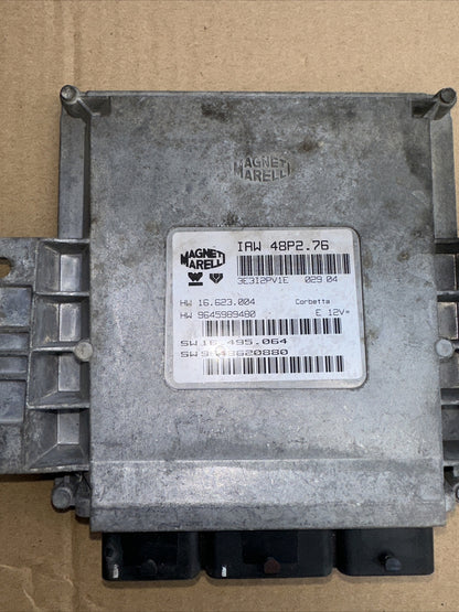 Centralina ecu controller Peugeot 206 benzina 9648620880
