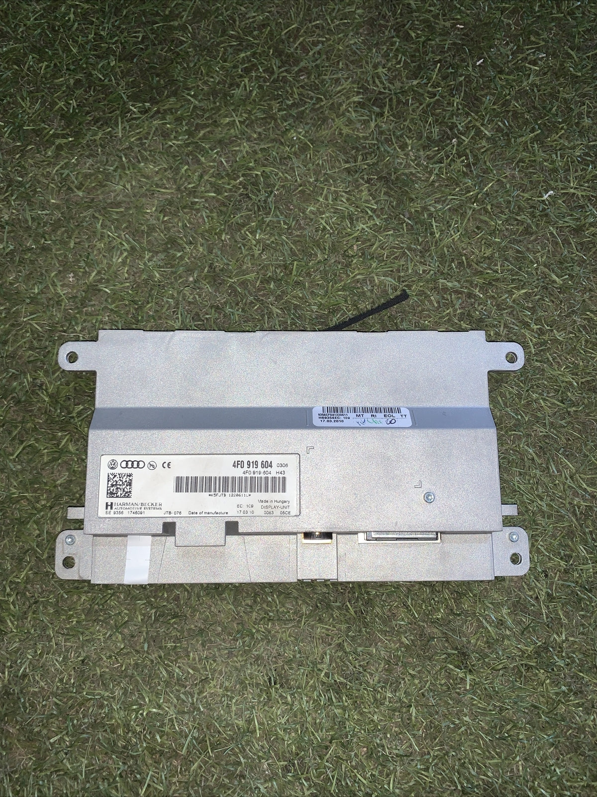 DISPLAY MULTIFUNZIONE COMPUTER DI BORDO AUDI A4 2011 4F0919604