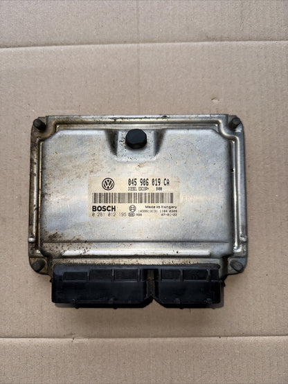 CENTRALINA MOTORE VOLKSWAGEN POLO 1.4 TDI 0281012195 - 045906019CA