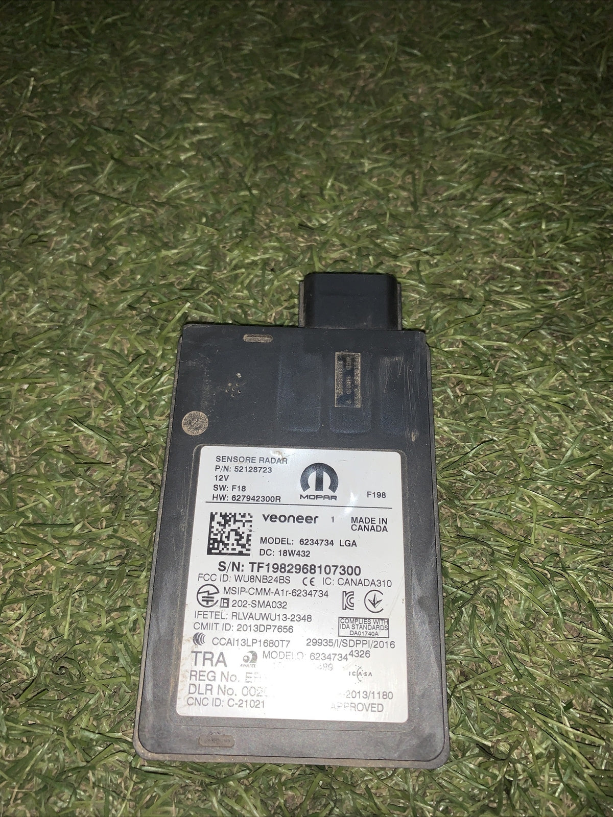 SENSORE RADAR PARCHEGGIO PUNTO CIECO FIAT 500X 52128723