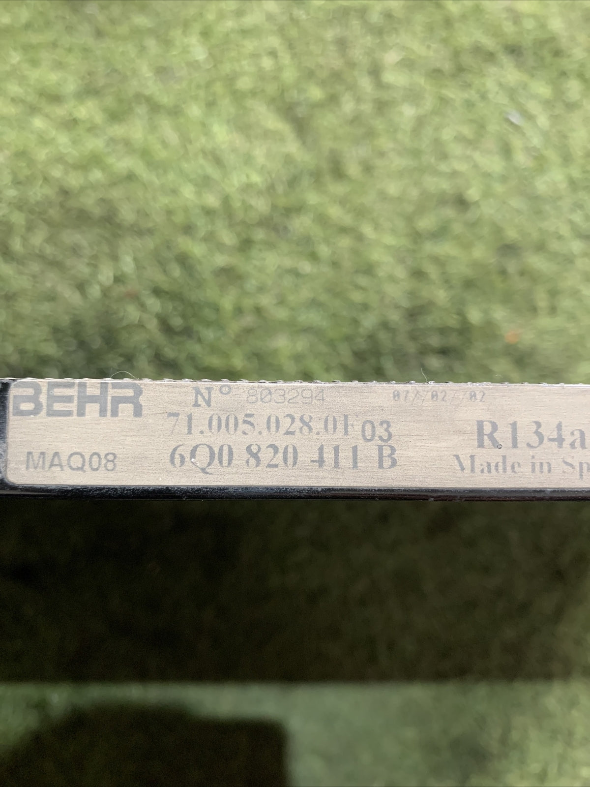 6Q0820411B RADIATORE CONDENSATORE CLIMATIZZATORE CLIMA VOLKSWAGEN POLO 1.4 9N