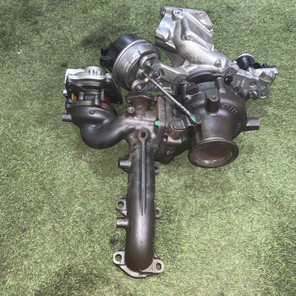 8591886 8587539 BMW Bi-Turbo compressore B47 2.0 Diesel 190 CV G20