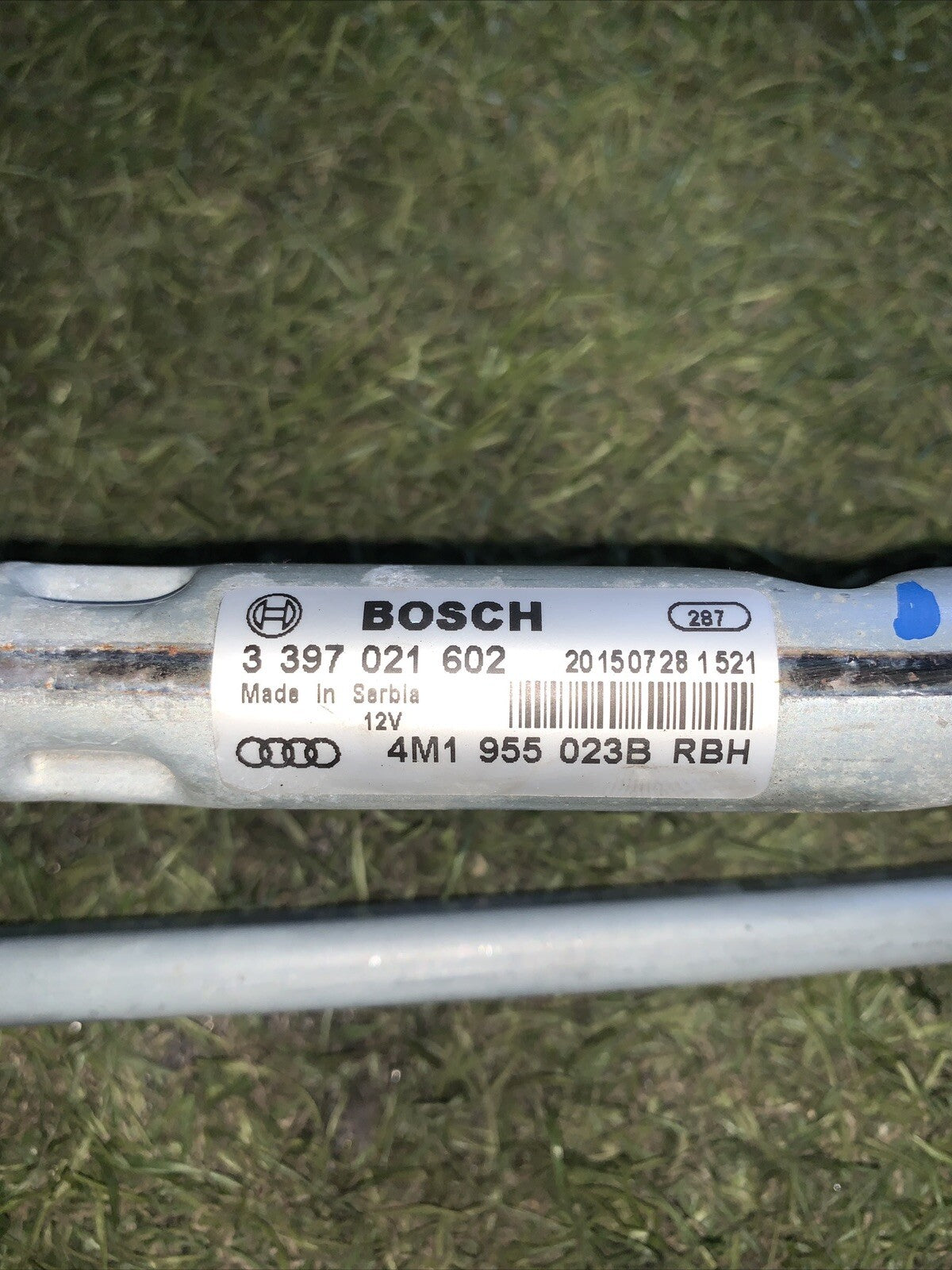 4M1955023B MECCANISMO TERGIPARABREZZA CON MOTORINO per AUDI Q7 (4MB) 2015-2020