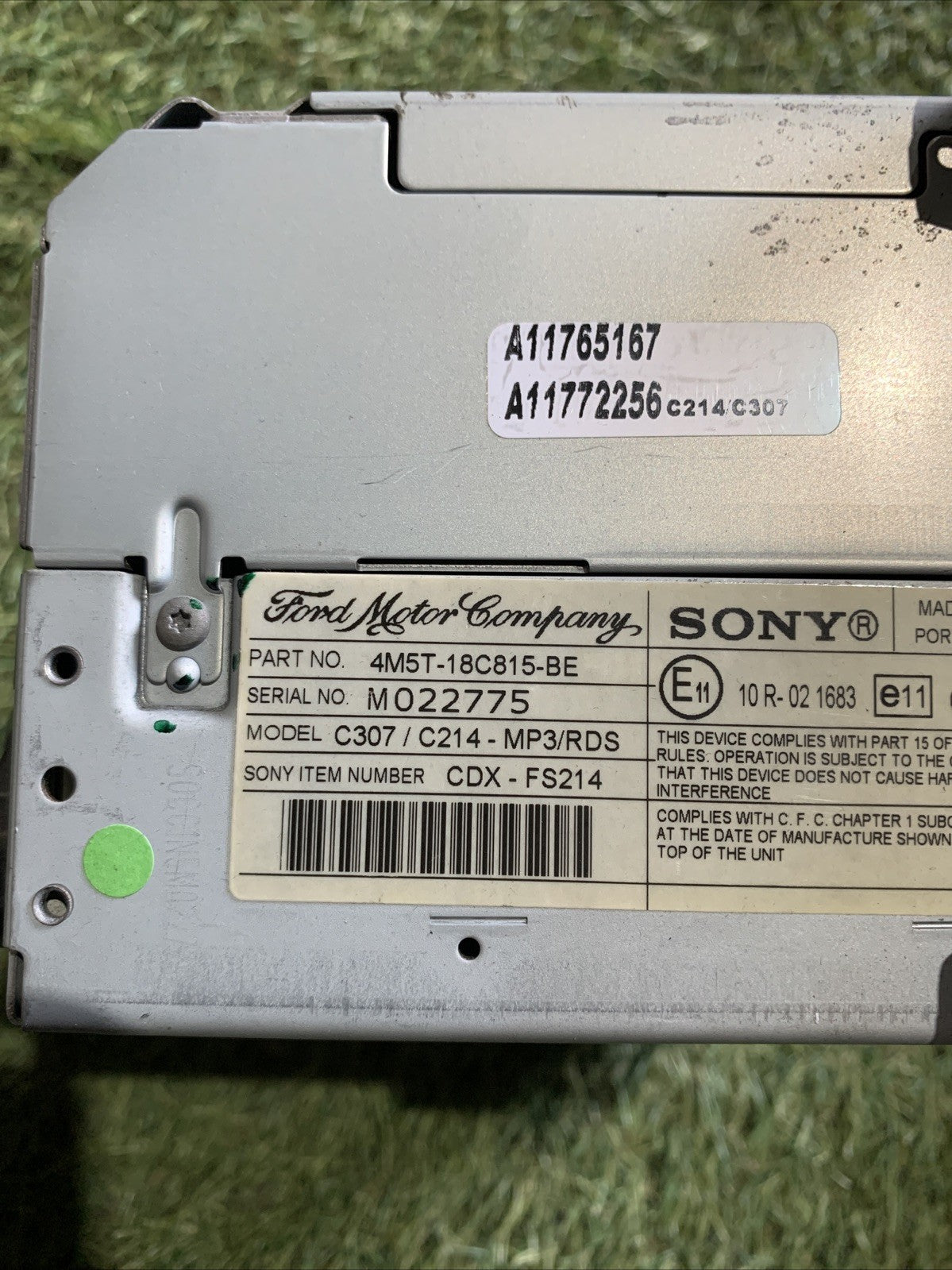 Autoradio Ford C-Max 2006 4M5T-18C815-BE