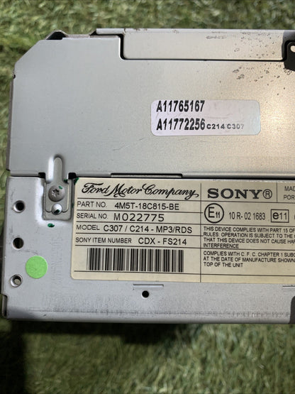 Autoradio Ford C-Max 2006 4M5T-18C815-BE